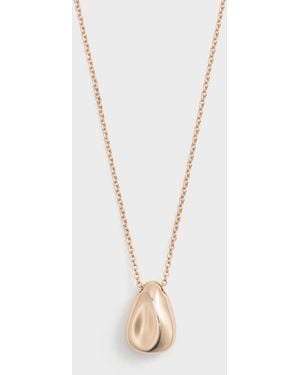 Charles & Keith Donora Sculptural Pendant Necklace - White