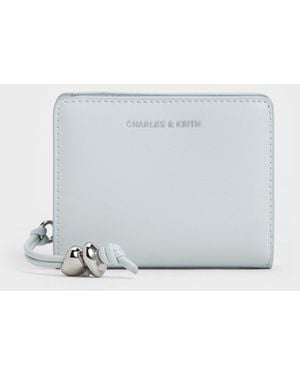 Charles & Keith Augustine Zip-Around Small Wallet - White
