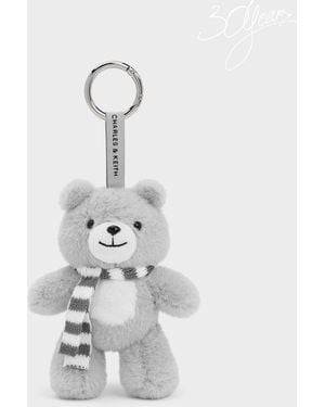 Charles & Keith Dodie Bear Charm - White