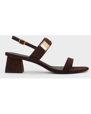 Charles & Keith Sandal heels for Women | Online Sale up to