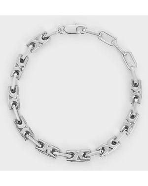 Charles & Keith Adalyn Interlocking Bracelet - Blue