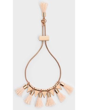 Charles & Keith Orelia Tassel Bracelet - White