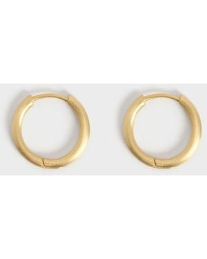 Charles & Keith Hoop Earrings - Metallic