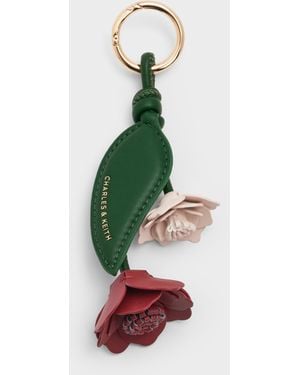Charles & Keith Rose Charm - White
