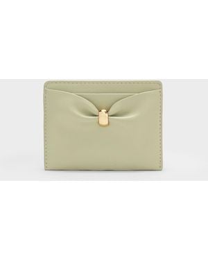 Charles & Keith Halsey Ruched Card Holder - Multicolor
