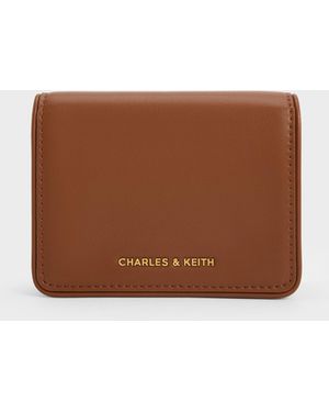 Charles & Keith Lyla Knotted-Strap Wallet - Brown