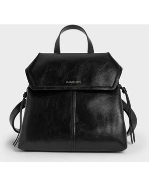 Charles & Keith Noane Backpack - Black