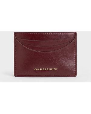 Charles & Keith Sigrid Card Holder - Purple