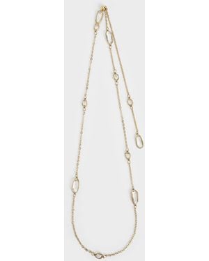Charles & Keith Evangeline Multi-crystal Necklace - White