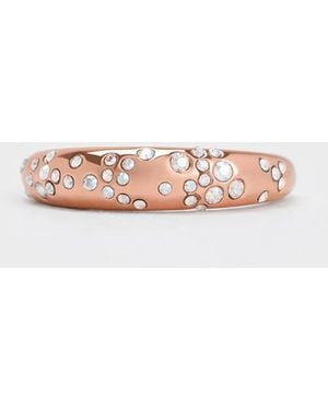 Charles & Keith Reverie Crystal Dome Ring - White