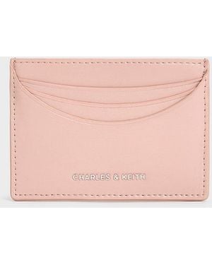Charles & Keith Sigrid Card Holder - Pink