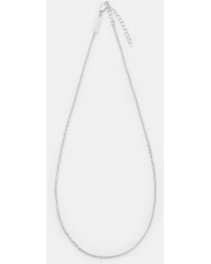 Charles & Keith Arleth Chain Necklace - White