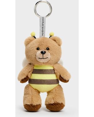 Charles & Keith Dodie Beary Bee-Tiful Charm - Metallic