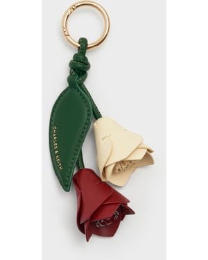 Charles & Keith Tulip Charm - White