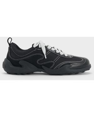 Charles & Keith Minette Low-Top Trainers - Black