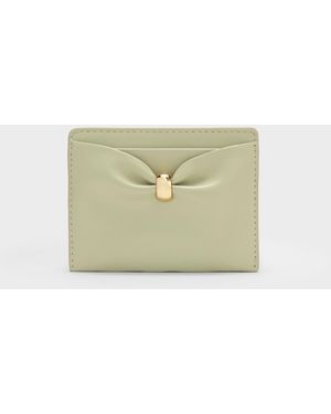 Charles & Keith Halsey Ruched Card Holder - Multicolour