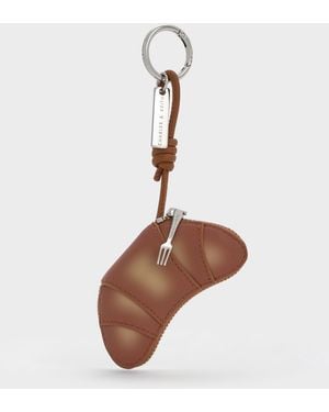 Charles & Keith Croissant Charm - White