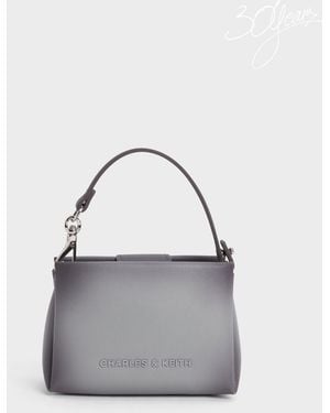 Charles & Keith Bosie Ombre Micro Bag - Gray