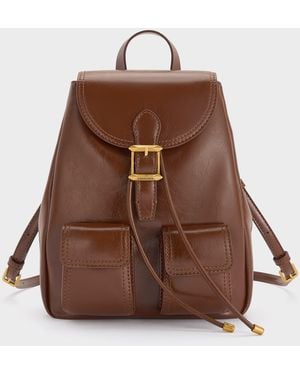 Charles & Keith Bryna Backpack - Brown