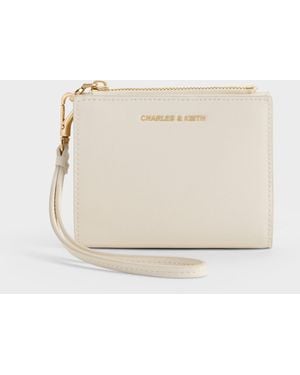 Charles & Keith Hanya Wristlet - Natural