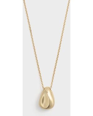 Charles & Keith Donora Sculptural Pendant Necklace - White
