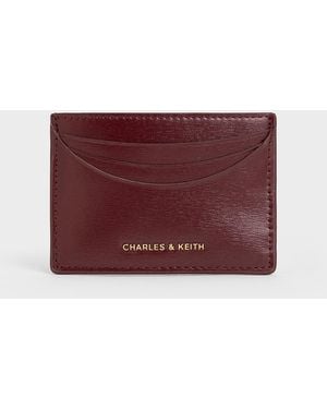 Charles & Keith Sigrid Card Holder - Purple
