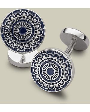 Charles Tyrwhitt Manschettenknöpfe Mit Emaille - Blau