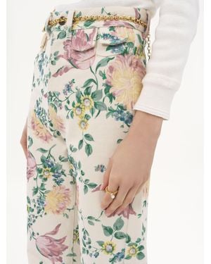 Chloé High-rise Flare Jeans In Denim - Multicolor
