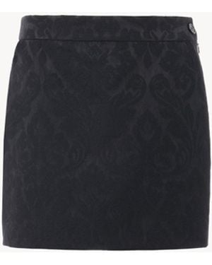 Chloé Straight Mini Skirt - Black