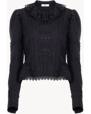 Chloé Fitted Jacket - Blue