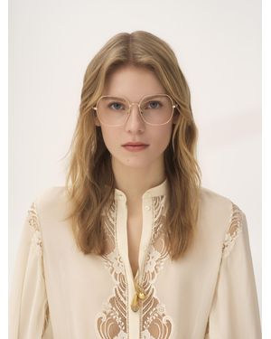 Chloé Aly Eyeglasses - Natural