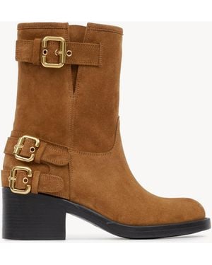 Chloé Dakota Ankle Boot - Brown