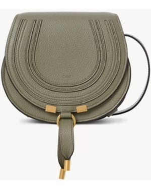 Chloé Small Marcie Saddle Bag - Green