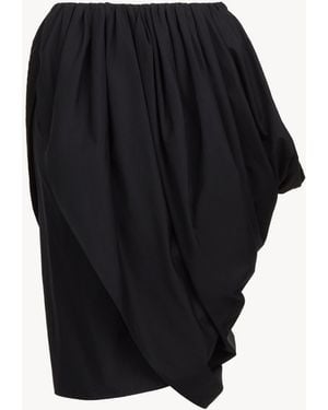 Chloé Knee-Length Wrap Skirt - Black