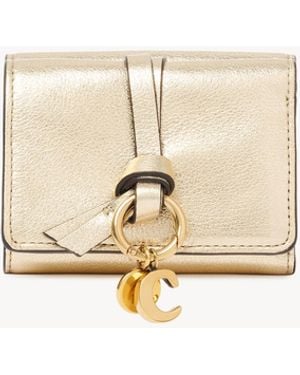 Chloé Mini Alphabet Tri-Fold - Natural