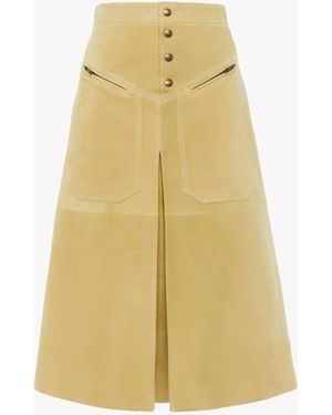 Chloé Knee-Length Skirt - Yellow