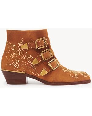 Chloé Susanna Ankle Boot - Brown