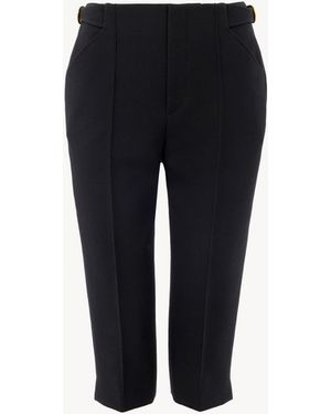 Chloé Tailored Capri Trousers - Black