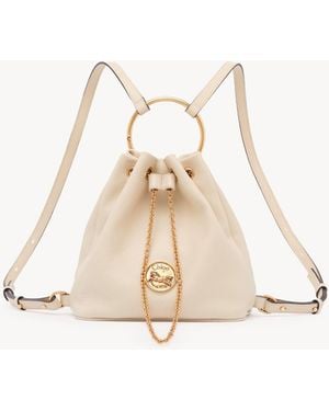 Chloé Small Bracelet Backpack - Natural