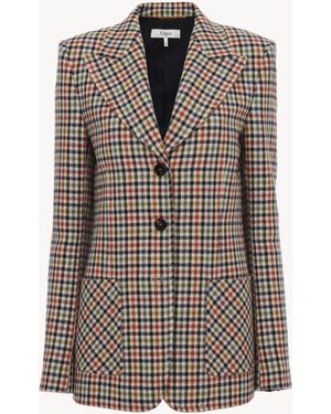 Chloé Tailored Jacket - Grijs