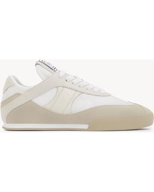 Chloé Kick Sneaker 100% Polyester, Bovine Leather, Nylon - White
