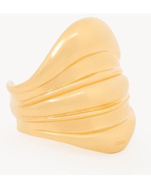 Chloé The Sculpt Cuff - Metallic