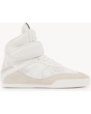 Chloé Chloé Kick High-Top-Sneaker - Weiß