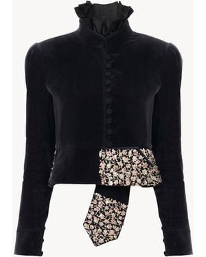 Chloé Fitted Spencer Jacket - Black