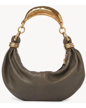 Chloé Small Bracelet Hobo Bag - Metallic