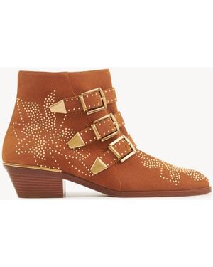 Chloé Bottines Susanna - Marron
