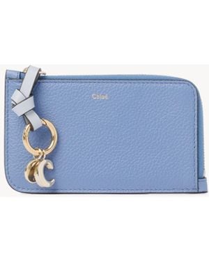 Chloé Alphabet Wallet - Blue