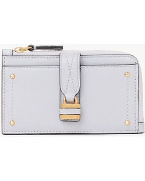 Chloé Small Paddington Purse With Card Slots - White