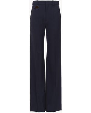 Chloé Boyish Tailored Trousers - Blue