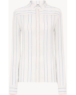 Chloé Fitted Blouse - White